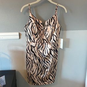 Blāshe tiger stripe dress #282